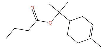 2-(4-Methyl-3-cyclohexenyl)-2-propyl butyrate